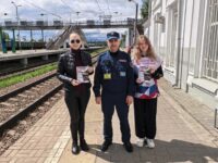 Волоколамским пассажирам напомнили правила безопасности на железной дороге