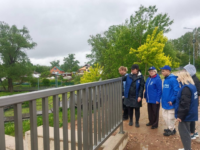 Ход ремонта плотины на реке Городня проверили в Волоколамске