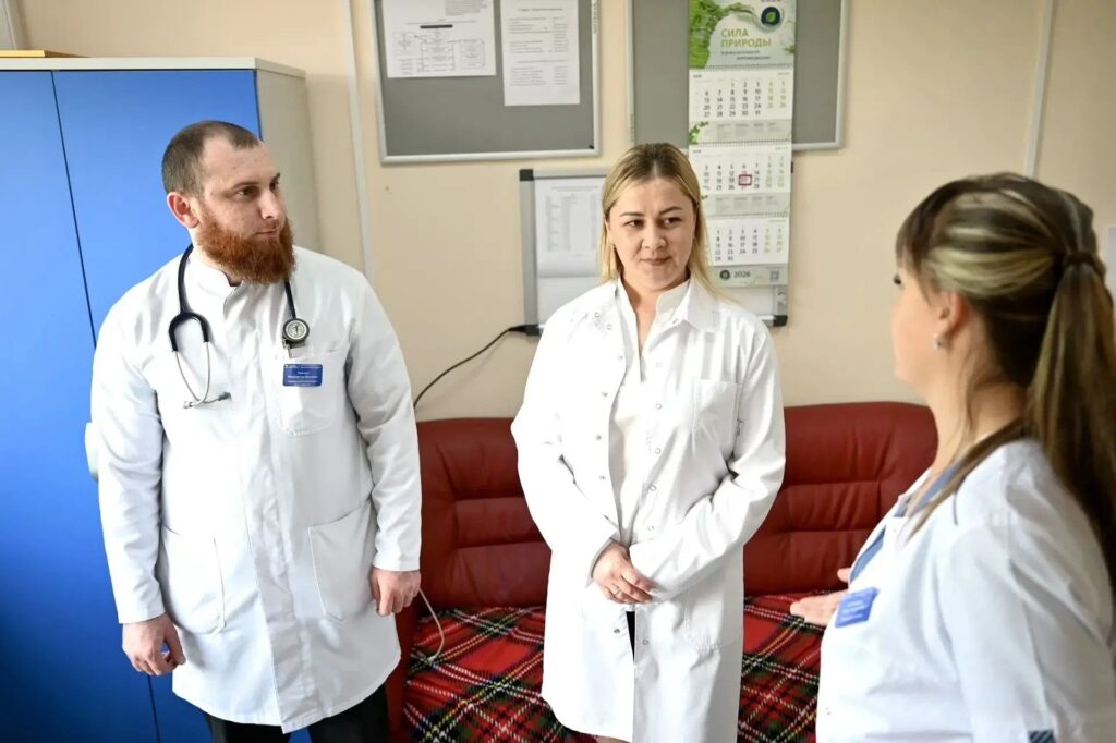 Работу детского отделения и подготовку будущих медиков обсудили в Волоколамской больнице Работу детского отделения и подготовку будущих медиков обсудили в Волоколамской больнице