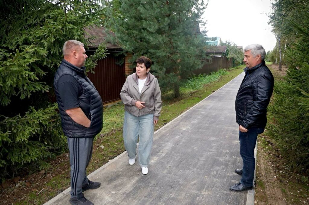 Ещё две народные тропы благоустроили в Волоколамском округе Ещё две народные тропы благоустроили в Волоколамском округе