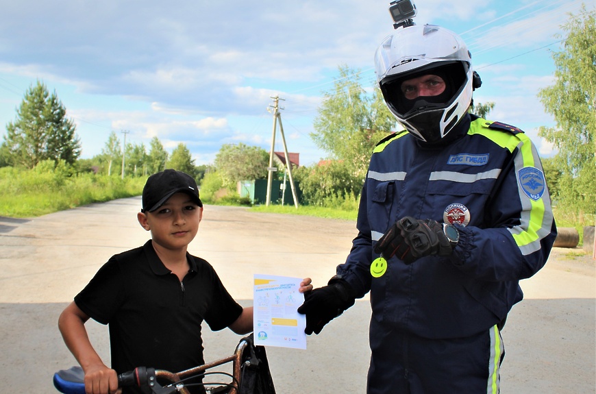 В Волоколамске автоинспекторы провели профилактическое мероприятие «Вело‑мототранспорт» В Волоколамске автоинспекторы провели профилактическое мероприятие «Вело‑мототранспорт»